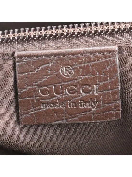 Gucci GG Supreme Sherry Line Leather Shoulder Bag Crossbody Messenger - Picture 10 of 11